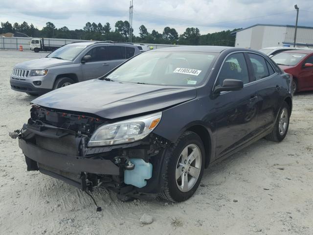 1G11B5SA6DF217632 - 2013 CHEVROLET MALIBU LS GRAY photo 2