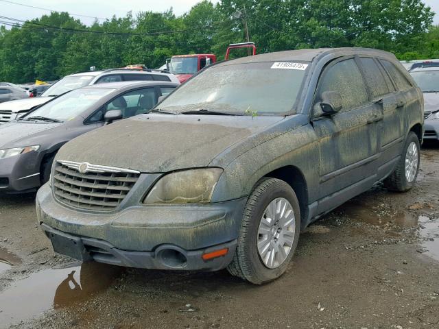 2A4GM48416R706940 - 2006 CHRYSLER PACIFICA BLUE photo 2