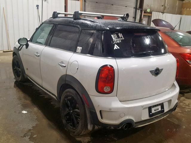 WMWZC5C57GWT38616 - 2016 MINI COOPER S C WHITE photo 3