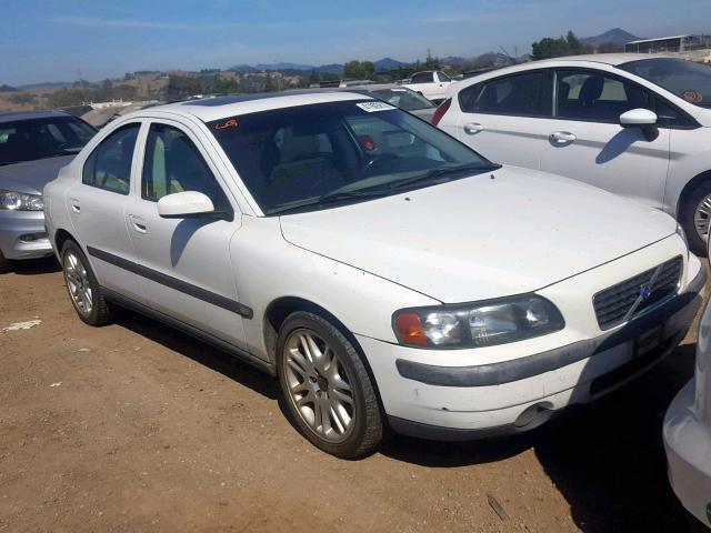 YV1RS59V742373649 - 2004 VOLVO S60 2.5T WHITE photo 1