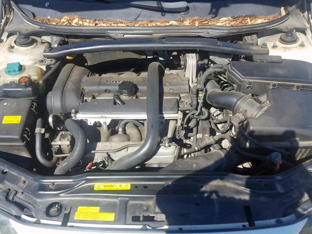 YV1RS59V742373649 - 2004 VOLVO S60 2.5T WHITE photo 7