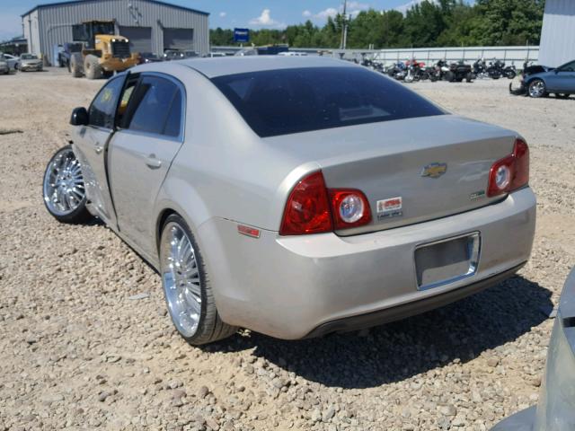 1G1ZA5E04AF289899 - 2010 CHEVROLET MALIBU LS 金色 照片 3