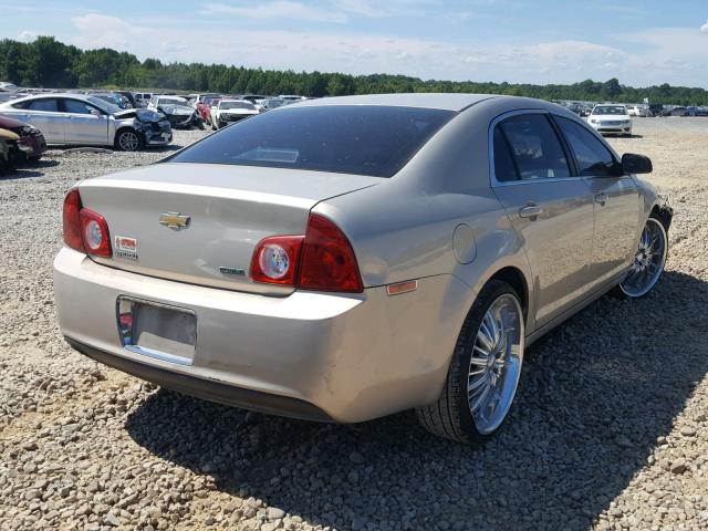 1G1ZA5E04AF289899 - 2010 CHEVROLET MALIBU LS 金色 照片 4