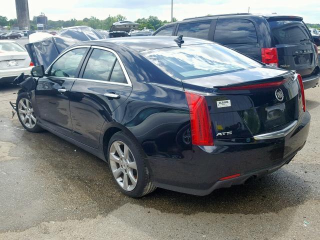 1G6AA5RX1D0131591 - 2013 CADILLAC ATS BLACK photo 3