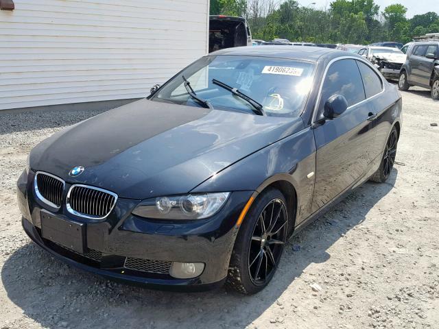 WBAWC73528E067017 - 2008 BMW 335 XI BLACK photo 2