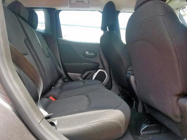 ZACCJBAB1JPJ57180 - 2018 JEEP RENEGADE S GRAY photo 6