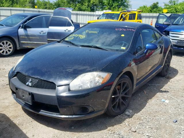 4A31K5DF6BE007998 - 2011 MITSUBISHI ECLIPSE GS BLACK photo 2