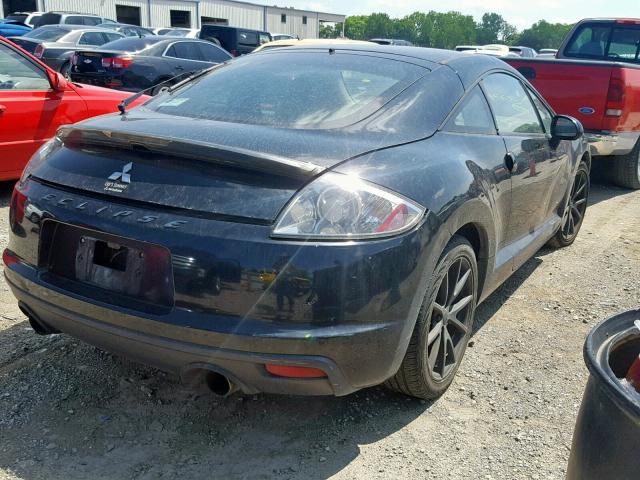 4A31K5DF6BE007998 - 2011 MITSUBISHI ECLIPSE GS BLACK photo 4