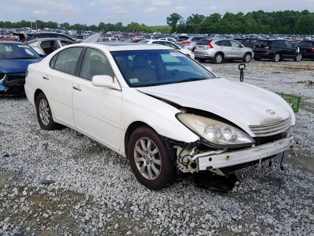 JTHBF30G130144701 - 2003 LEXUS ES 300 WHITE photo 1