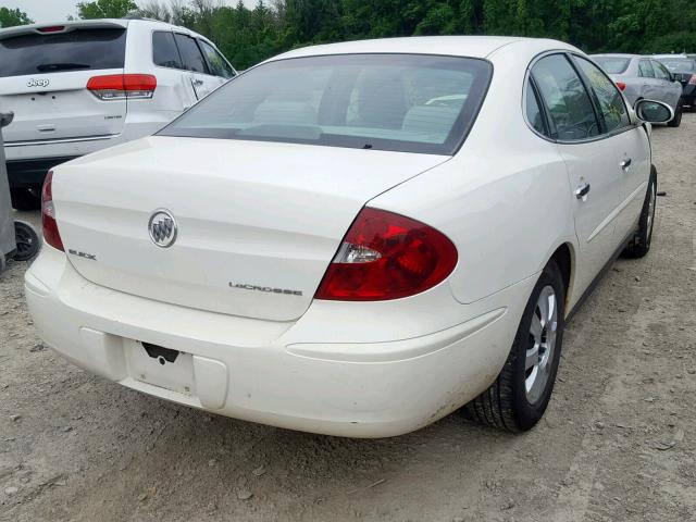 2G4WC532X51333311 - 2005 BUICK LACROSSE C GRAY photo 4