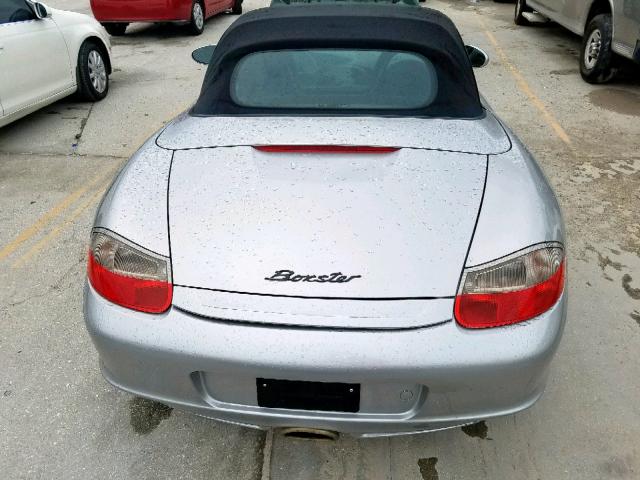 WP0CA29813S620220 - 2003 PORSCHE BOXSTER SILVER photo 6