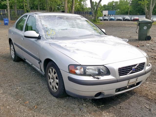 YV1RS61R812017839 - 2001 VOLVO S60 SILVER photo 1