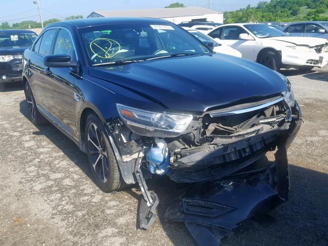 1FAHP2E89GG100467 - 2016 FORD TAURUS SEL BLACK photo 1