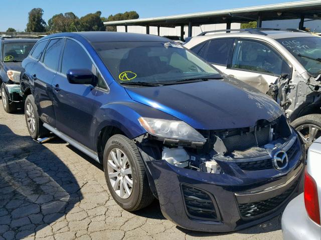 JM3ER2AM0B0366091 - 2011 MAZDA CX-7 BLUE photo 1