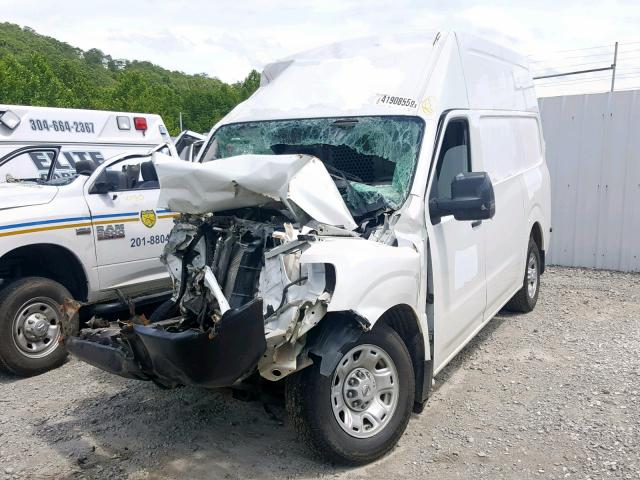 1N6BF0LY7JN804533 - 2018 NISSAN NV 2500 S WHITE photo 2