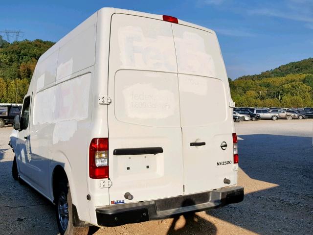 1N6BF0LY7JN804533 - 2018 NISSAN NV 2500 S WHITE photo 3