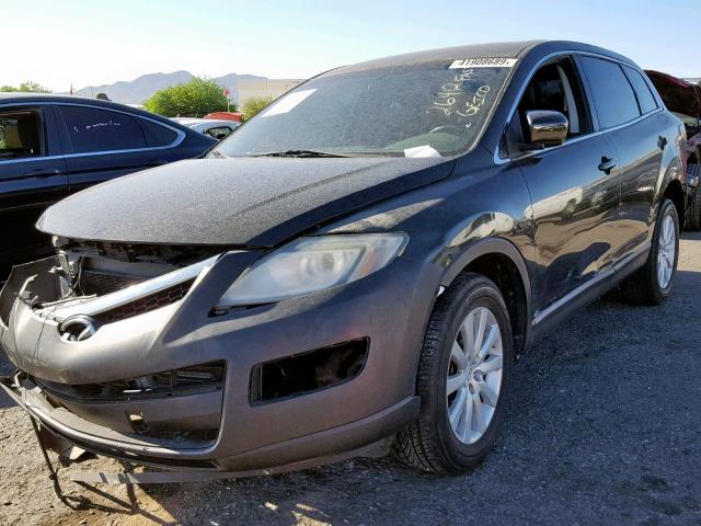 JM3TB28Y170106990 - 2007 MAZDA CX-9 BLACK photo 2