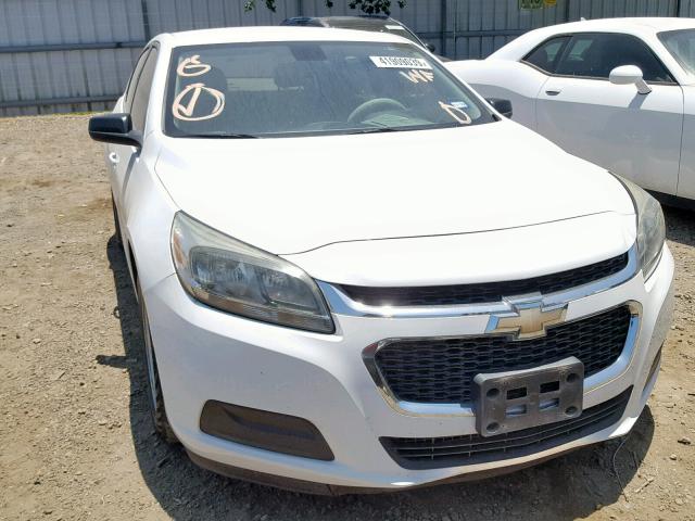 1G11B5SL2EF296087 - 2014 CHEVROLET MALIBU LS WHITE photo 1