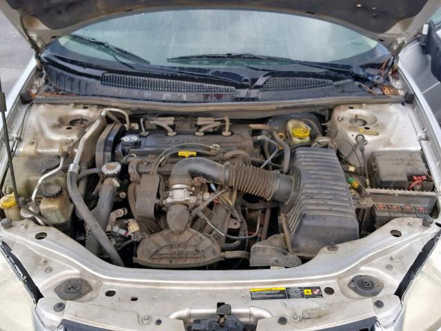 1B3EL46X24N349681 - 2004 DODGE STRATUS SX SILVER photo 7