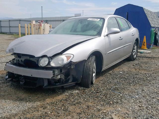 2G4WD582981159807 - 2008 BUICK LACROSSE C SILVER photo 2