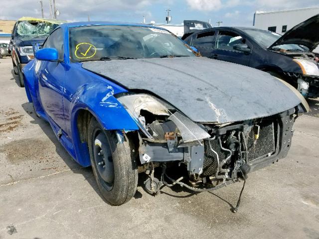 JN1AZ34E84T061475 - 2004 NISSAN 350Z COUPE BLUE photo 1