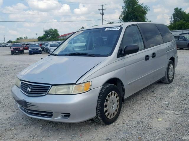 5FNRL18593B148397 - 2003 HONDA ODYSSEY LX SILVER photo 2