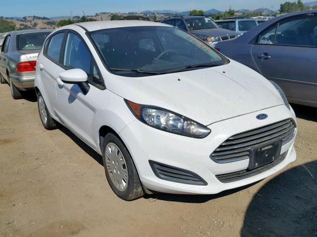 3FADP4TJ9EM212429 - 2014 FORD FIESTA S WHITE photo 1