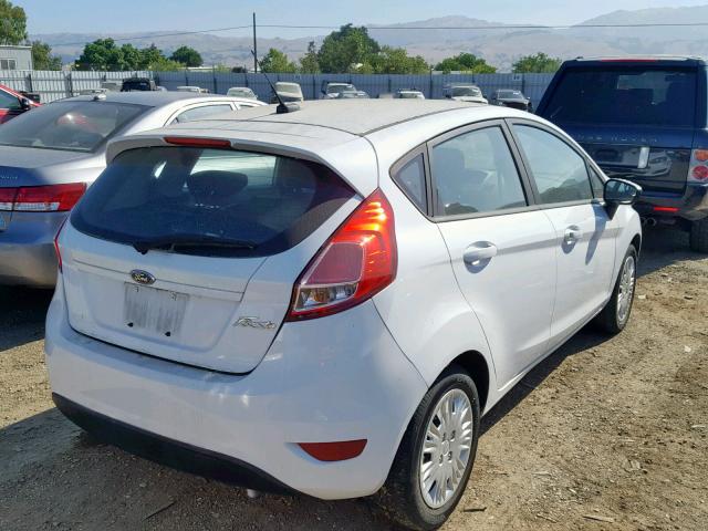 3FADP4TJ9EM212429 - 2014 FORD FIESTA S WHITE photo 4