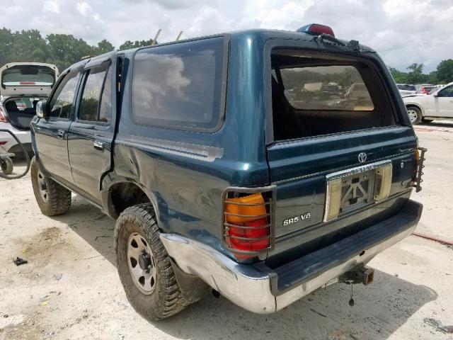 JT3VN29V3S0063134 - 1995 TOYOTA 4RUNNER VN GREEN photo 3