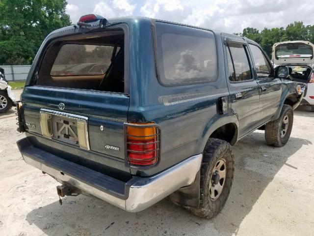 JT3VN29V3S0063134 - 1995 TOYOTA 4RUNNER VN GREEN photo 4