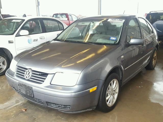 3VWRK69M74M137544 - 2004 VOLKSWAGEN JETTA GL CHARCOAL photo 2