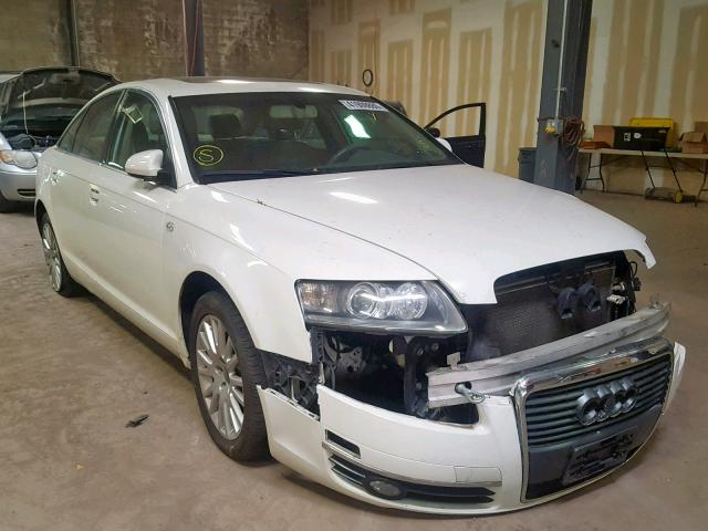 WAUDH74F06N089174 - 2006 AUDI A6 3.2 QUA WHITE photo 1