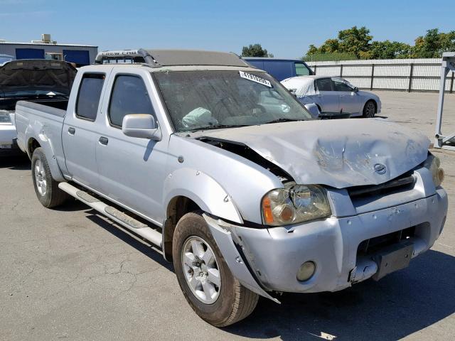 1N6ED29X03C414501 - 2003 NISSAN FRONTIER C SILVER photo 1