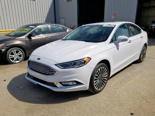 3FA6P0D91JR234282 - 2018 FORD FUSION TIT WHITE photo 2