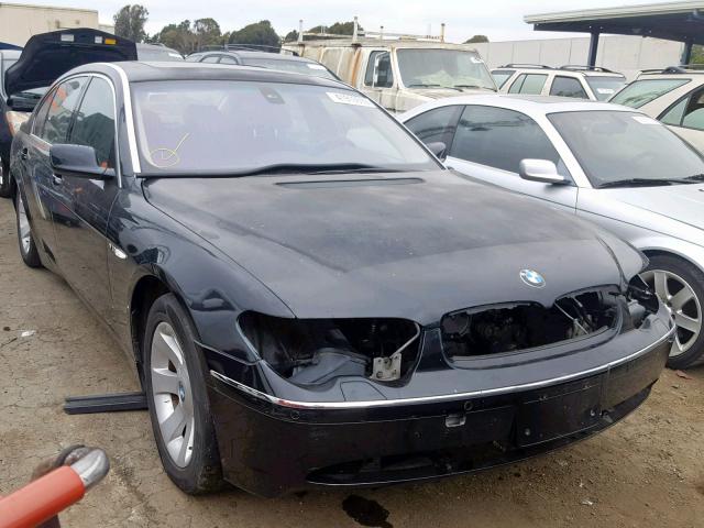 WBAGN83424DK11001 - 2004 BMW 760 LI BLACK photo 1