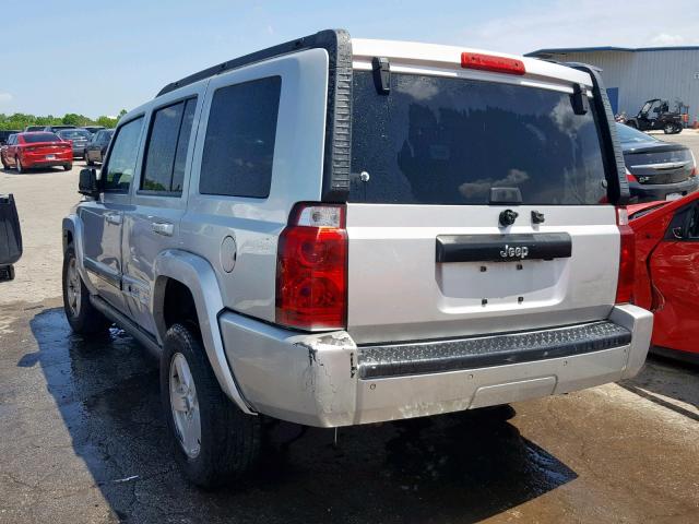 1J8HG48K97C511235 - 2007 JEEP COMMANDER 银色 照片 3