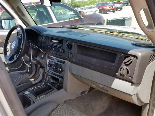 1J8HG48K97C511235 - 2007 JEEP COMMANDER 银色 照片 5