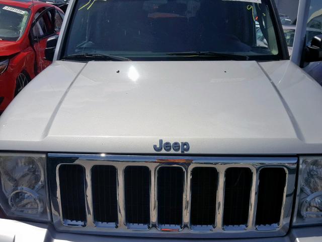 1J8HG48K97C511235 - 2007 JEEP COMMANDER 银色 照片 7