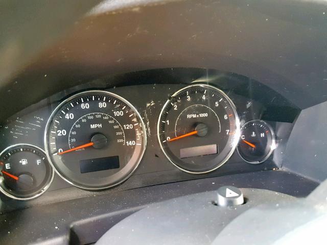 1J8HG48K97C511235 - 2007 JEEP COMMANDER 银色 照片 8