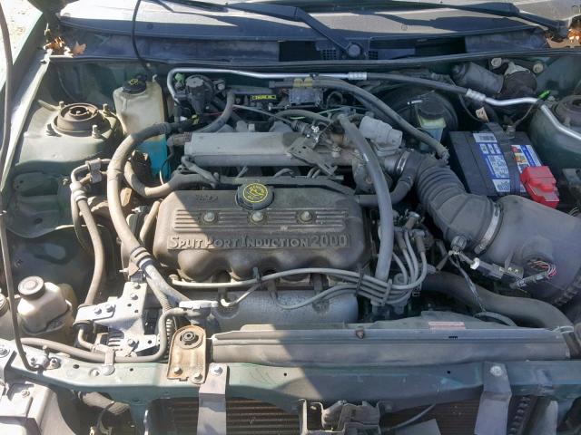 1FAFP13P7XW162953 - 1999 FORD ESCORT GREEN photo 7