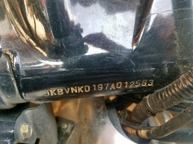 JKBVNKD197A012583 - 2007 KAWASAKI VN1600 D BLACK photo 10