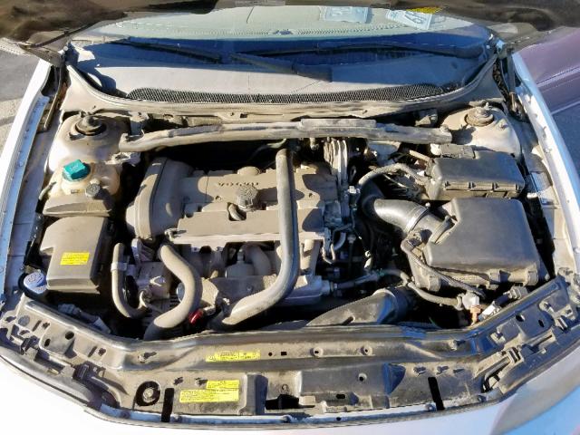 YV1SW592061535142 - 2006 VOLVO V70 2.5T SILVER photo 7