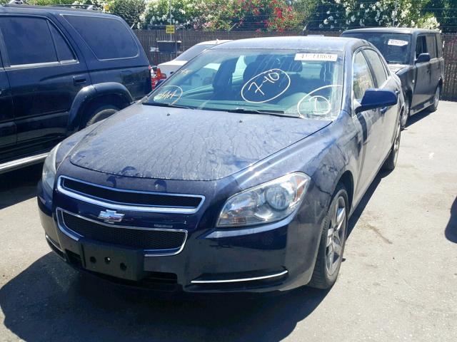 1G1ZC5E04AF180241 - 2010 CHEVROLET MALIBU 1LT 蓝色 照片 2