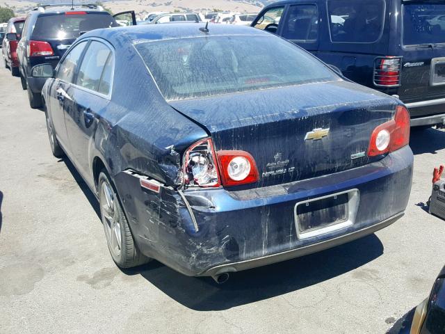 1G1ZC5E04AF180241 - 2010 CHEVROLET MALIBU 1LT 蓝色 照片 3