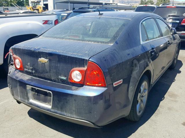 1G1ZC5E04AF180241 - 2010 CHEVROLET MALIBU 1LT 蓝色 照片 4