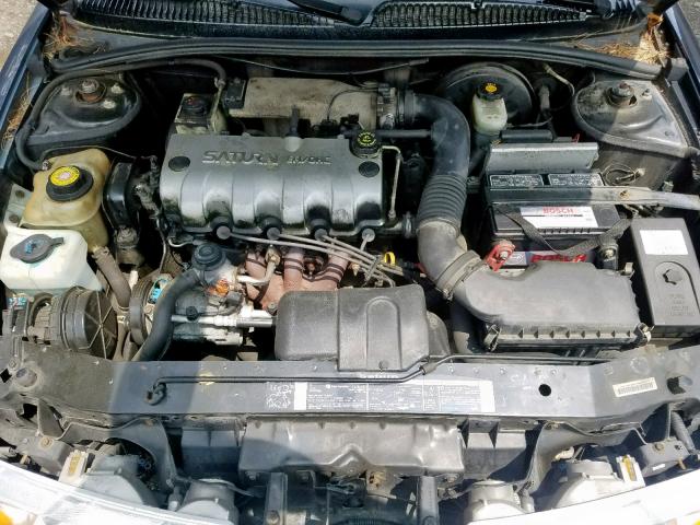 1G8ZH528X2Z203017 - 2002 SATURN SL1 BLUE photo 7