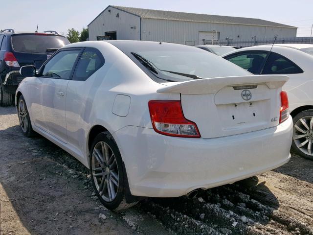 JTKJF5C72C3040438 - 2012 TOYOTA SCION TC თეთრი ფოტო 3