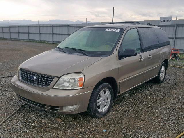 2FMZA52204BA62711 - 2004 FORD FREESTAR S GOLD photo 2