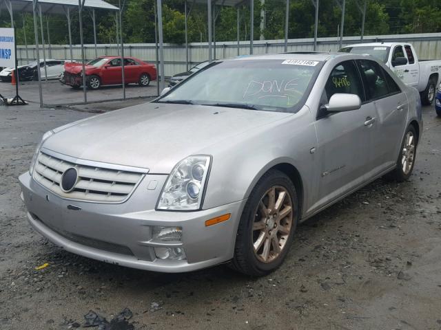 1G6DC67A950185637 - 2005 CADILLAC STS SILVER photo 2