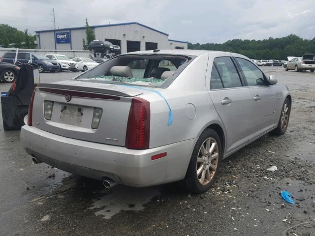 1G6DC67A950185637 - 2005 CADILLAC STS SILVER photo 4